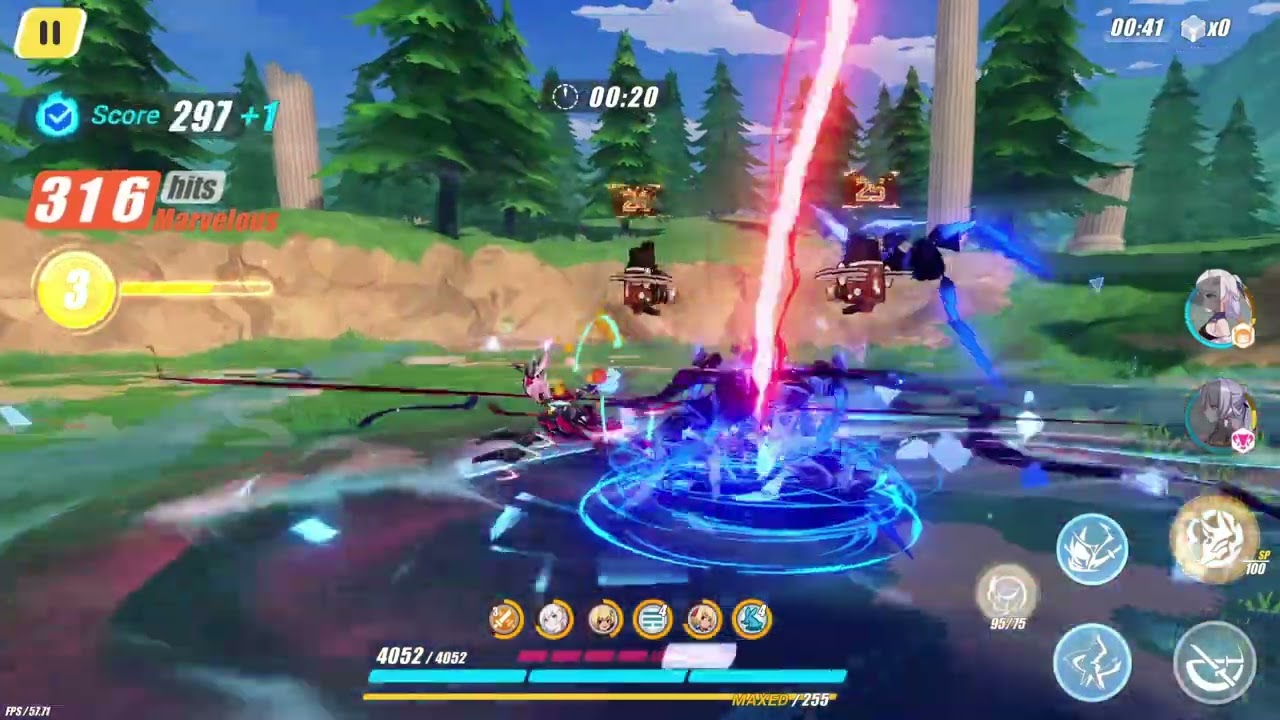 Darkbolt Jonin unlimited dash | Honkai Impact Forbidden Area Battles