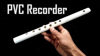 Making a PVC Soprano Recorder | DIY musical Instrument screenshot 1