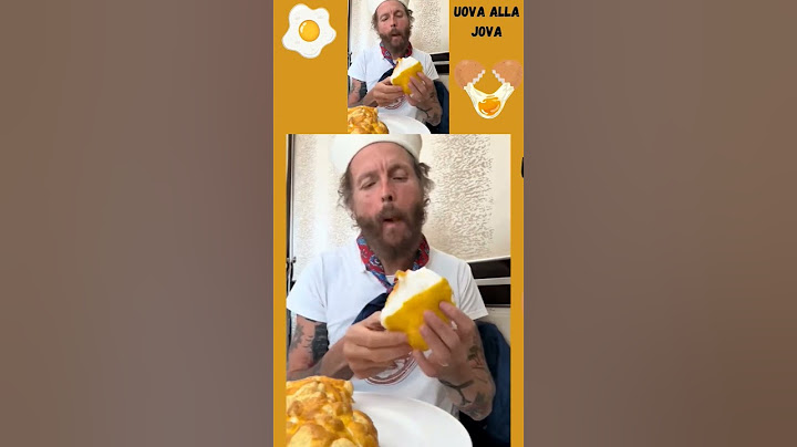 le famosissime uova alla jova