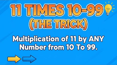 🔥 Learn the Trick to Multiply Any 2-Digit Number by 11 Instantly! #MathTricks #MentalMath 