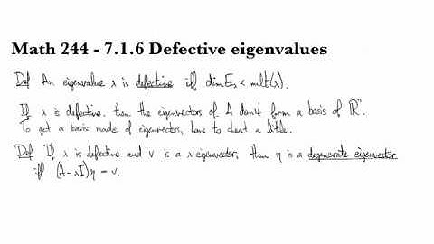 7.2.2 Defective eigenvalue example