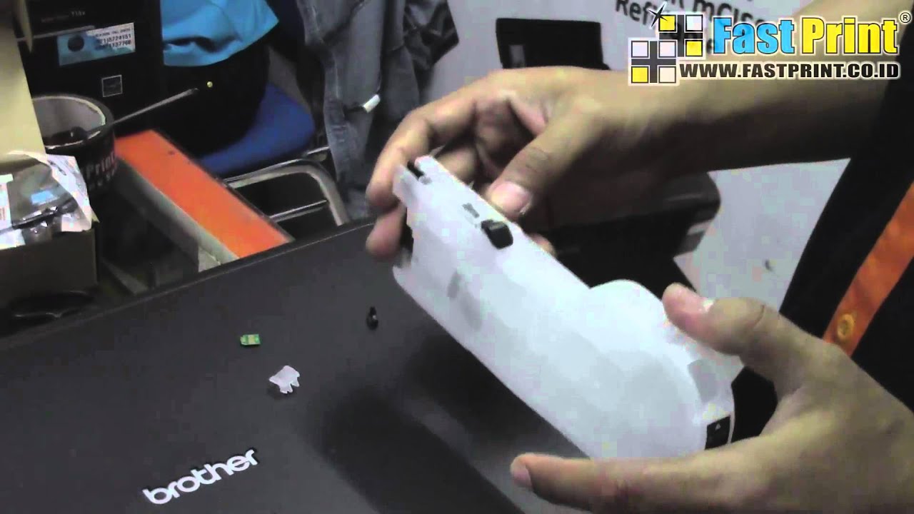 TUTORIAL PEMASANGAN MCISS BROTHER DCP J-100 DAN CHIP AUTORESET LC565