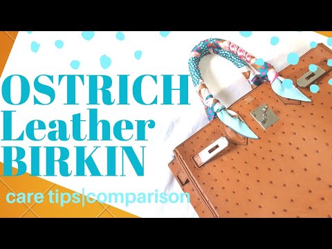 ostrich skin birkin bag