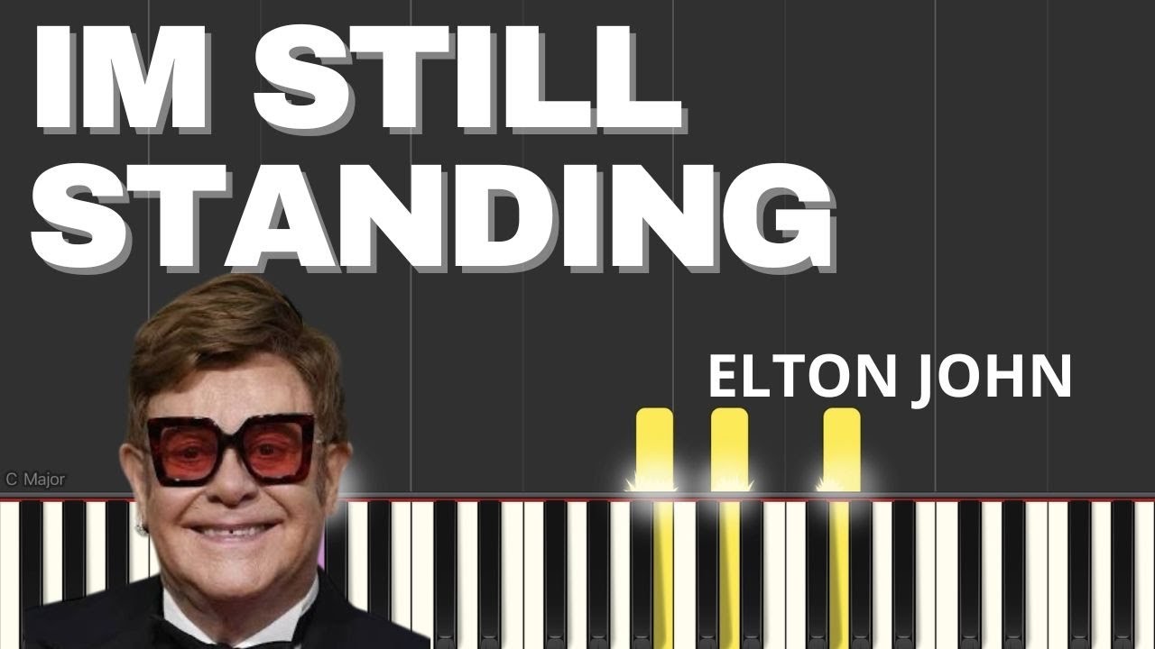 Im Still standing / piano tutorial / Elton John - YouTube