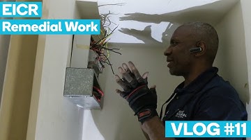 EICR Remedial Work/Fuseboard Upgrade - Electrician in London Vlog #11