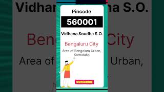 Vidhana Soudha PIN Code 560001 - Bengaluru PIN code 560001 Vidhana Soudha #shorts #like
