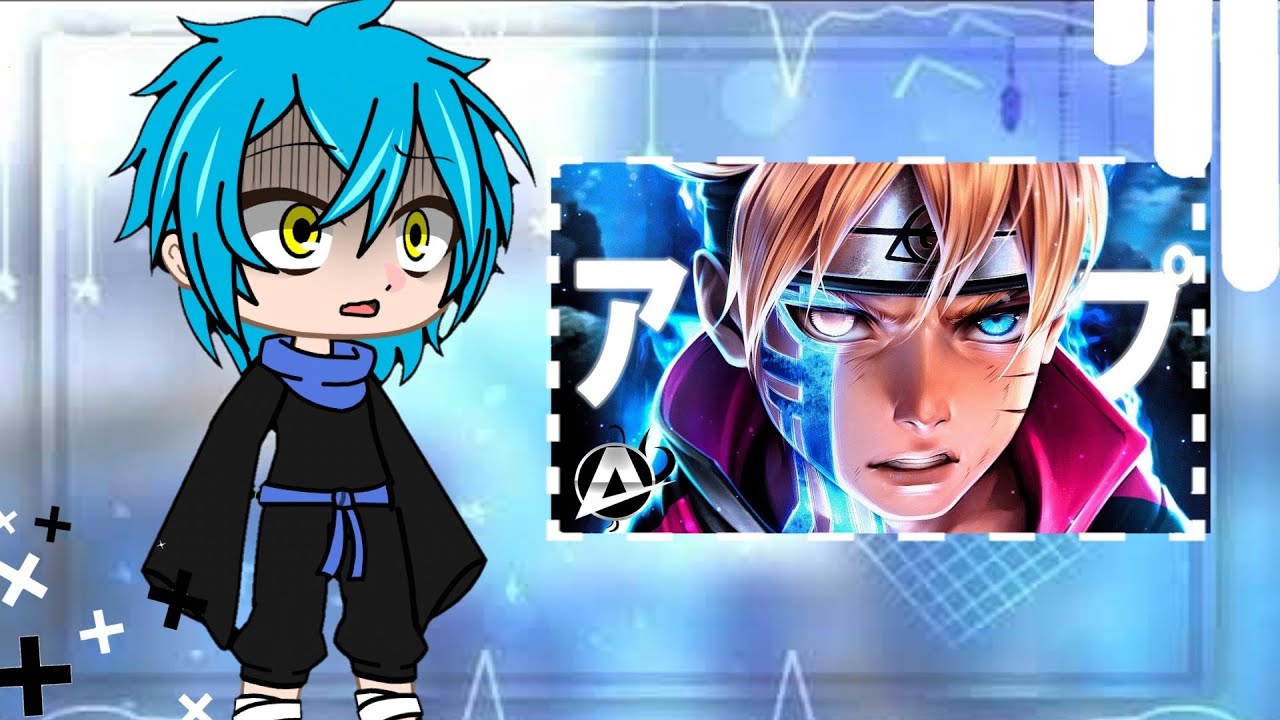 °•Boruto Two Blue Vortex react ao rap Boruto Karma||Gacha Nebula||Original||🇧🇷•°