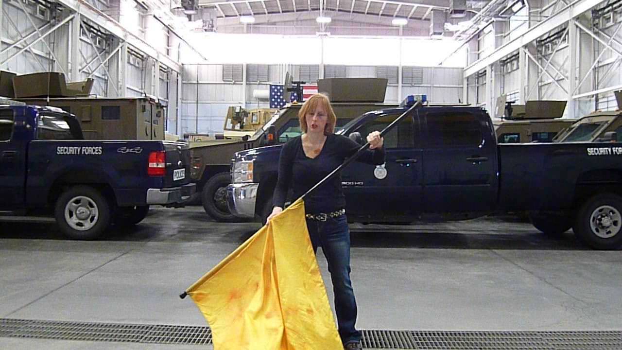 Beginner Flag Tosses YouTube