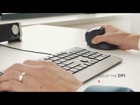 Trust: Voxx - Rechargeable Ergonomic Wireless Mouse