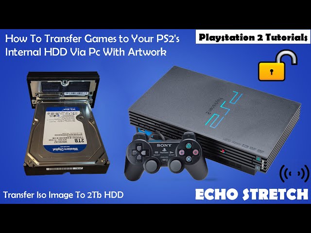 How to Transfer and Play PS1 games on PS2 Internal hdd 