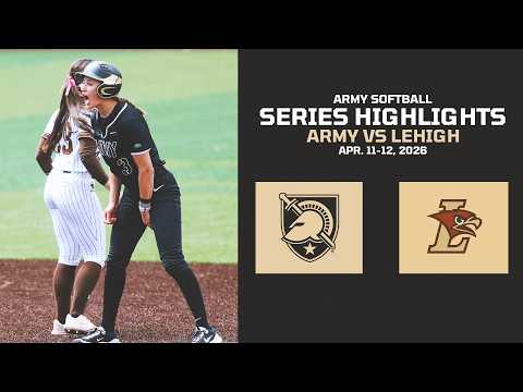Army vs. Lehigh Softball Series Highlights