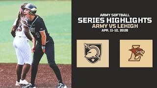 Army vs. Lehigh Softball Series Highlights