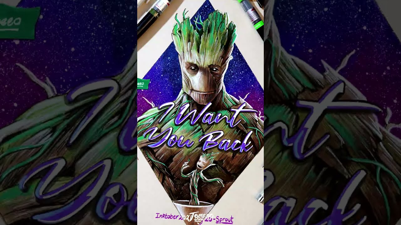 Inktober 2017, 2018, 2019, 2020, 2021 Journey