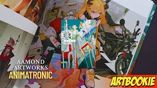 Exploring ANIMATRONIC: Aamond’s Vibrant Urban Vibes Artbook! (Flipthrough Review)