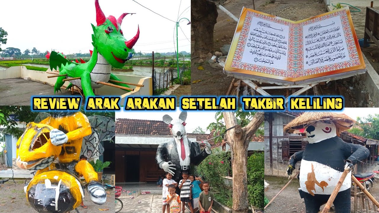 MASIH BAGUS❗Review Kondisi Arak Arakan Setelah Takbir Keliling 2025
