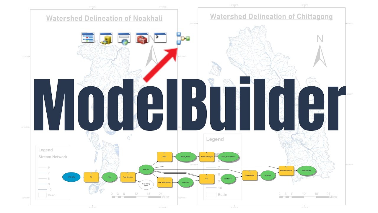 Watershed Delineation in ArcMap | ModelBuilder Tutorial for ...