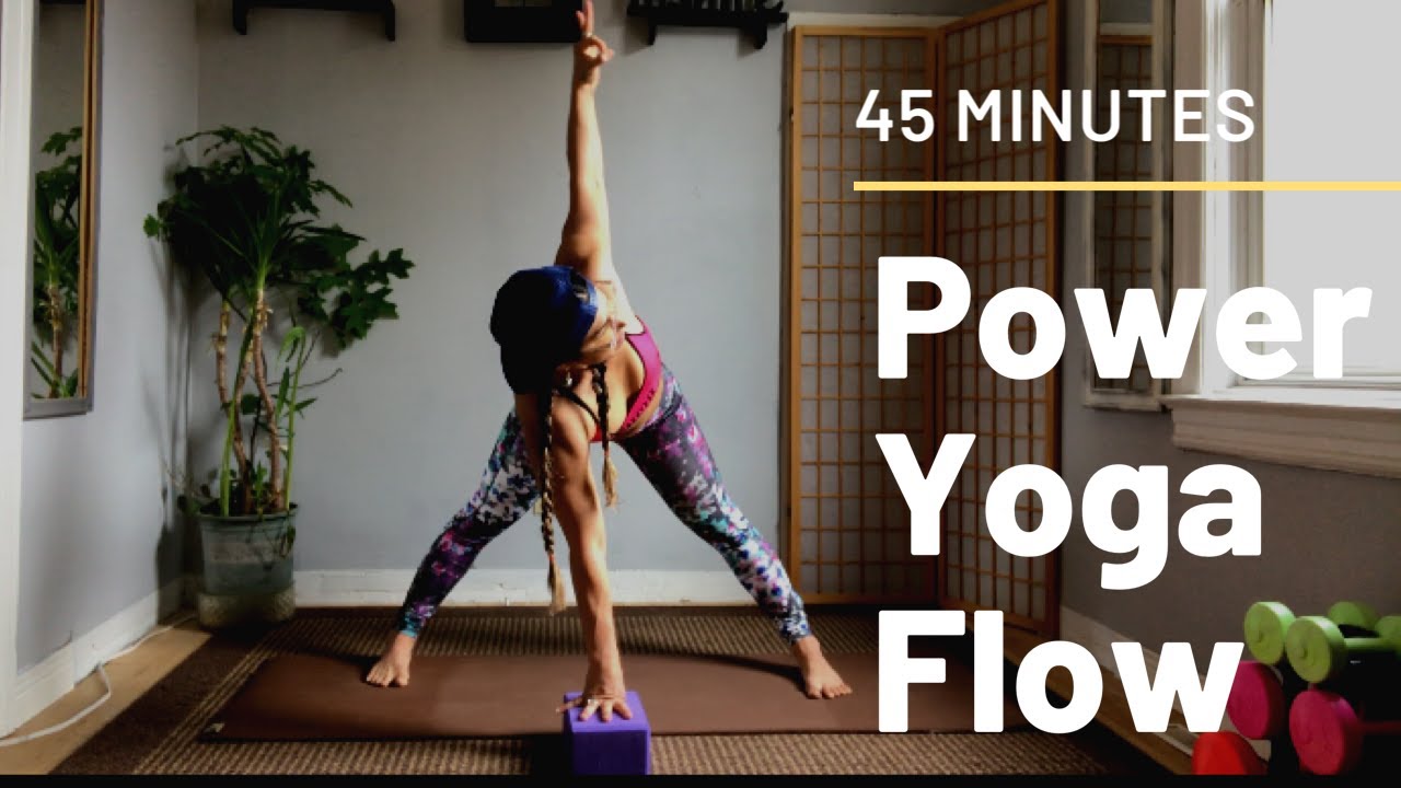 45 min Power Yoga Flow YouTube