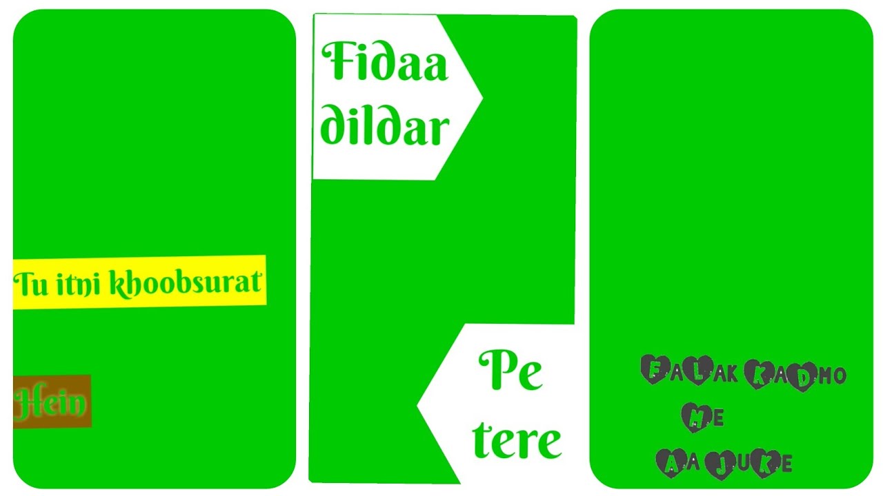 Tu Itni Khubrsoort hein // Green screen status // Full screen whatsapp status // Kingajju status