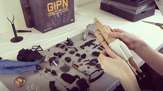 Unboxing the 1/6 scale Dam Toys GIPN French National Police action figure