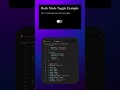 How to make dark mode on off toggle button using html or CSS #html #css #javascript #java #python