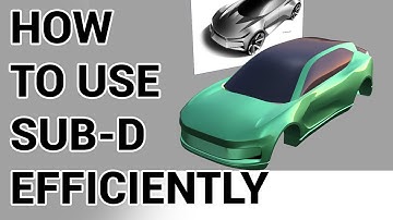 FREE Autodesk Alias SUB-D Tutorial | Car Exterior | Part 4