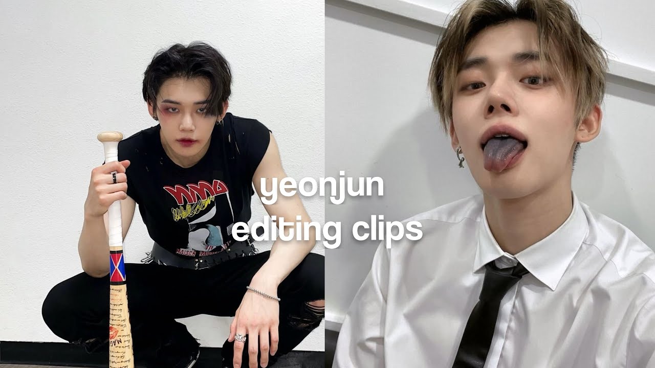 yeonjun clips for editing // scenepack