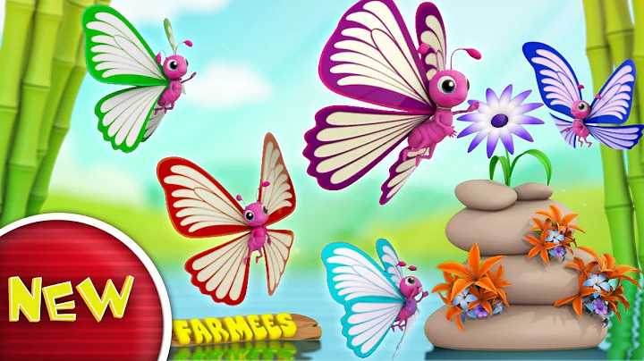 Butterfly Finger Family | Nursery Rhymes | Kids Songs | Baby Rhymes by Farmees