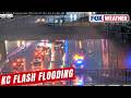 Rounds Of Severe Thunderstorms Trigger Flash Flooding Across Kansas And Missouri