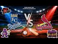 MLB Royals Vs Cardinals Saturday Morning Baseball MLB The Show 26 Simulation Game