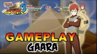 Naruto Shippuden Ultimate Ninja Storm 3 - X360 Ps3 - Gaara Gameplay