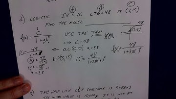 Precalc A 3 2 Exponential and Logistic Modeling