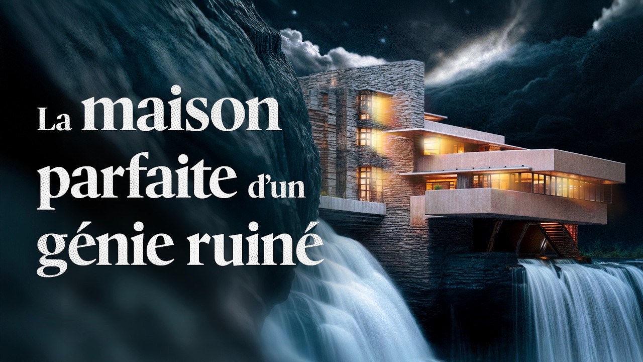 Ce génie ruiné a créé la plus belle maison du monde : Frank Lloyd Wright