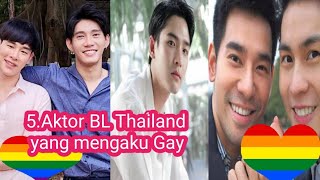 5 Aktor Drama Bl Thailand Atau Boy love Yang Terang Terangan Mengaku Gay