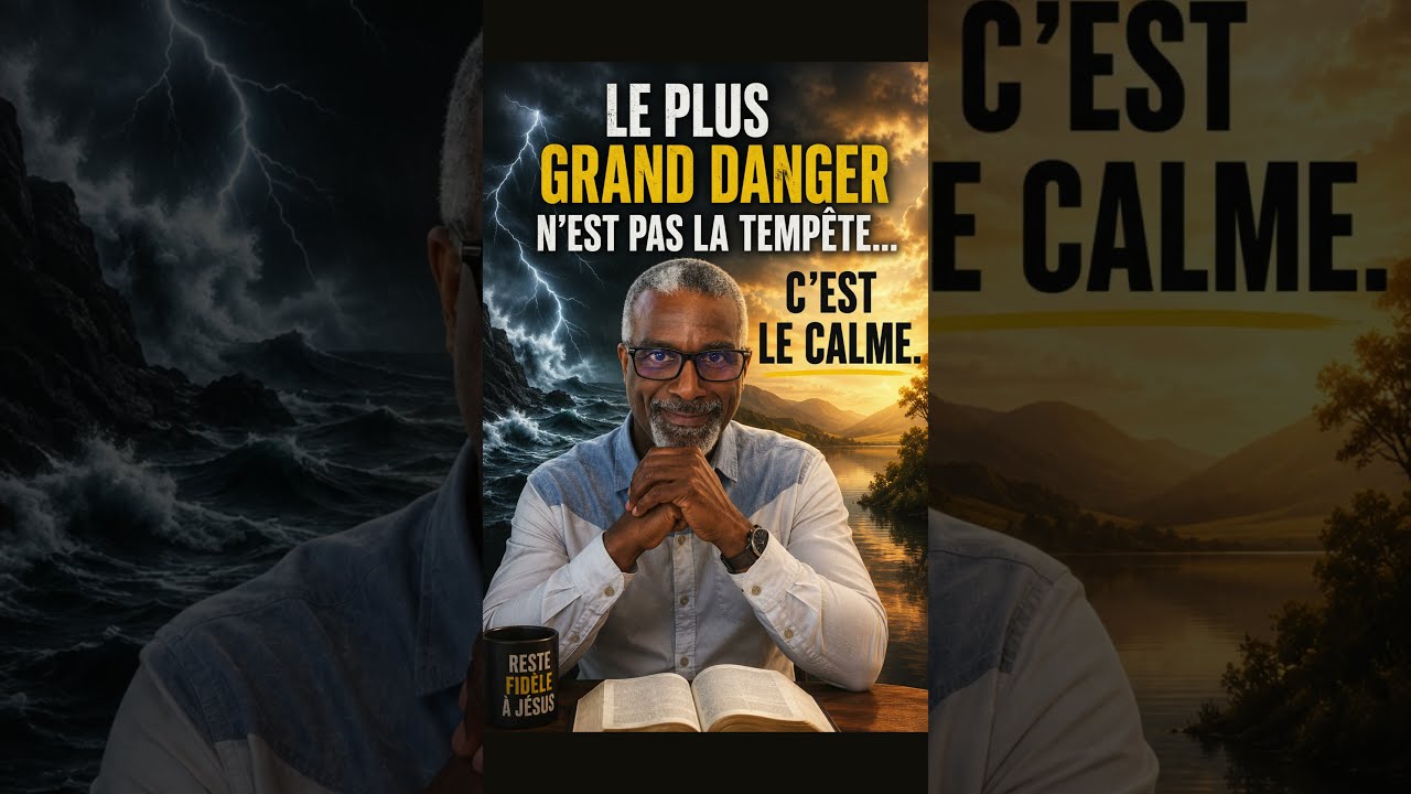 LE PLUS GRAND DANGER N’EST PAS LA TEMPÊTE… C’EST LE CALME / PASCAL DOUGLAS