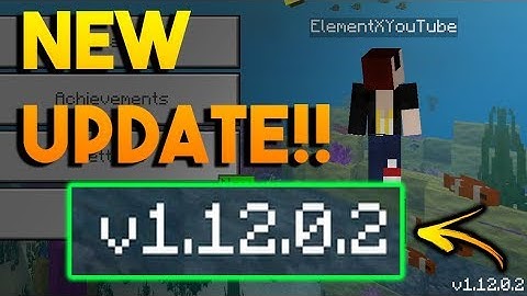 NEW MINECRAFT PE UPDATE: 1.12.0.2!! Anything New?..