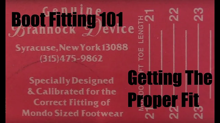 Boot Fitting 101: Sizing Your Snowboard Boots