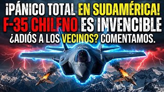¡SUDAMÉRICA TIEMBLA! 🇨🇱 El F-35 y el plan secreto de CHILE para jubilar al F-5