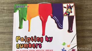 Paint By Numbers- Colourful Giraffe