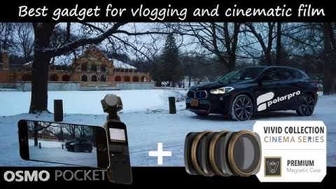DJI Osmo Pocket | Polarpro Vivid Cinematic ND/PL Filter Video Test Review