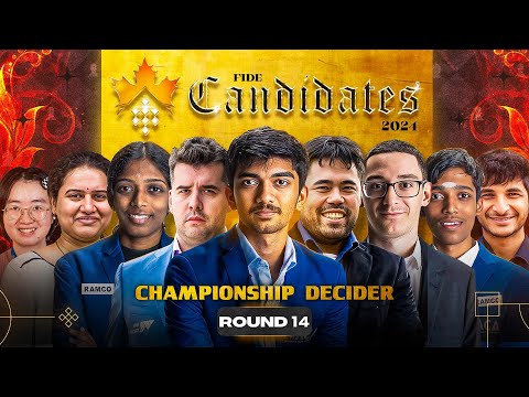 Gukesh wins Candidates!!! | Rd 14 | Guki - Hikaru | (Gukesh Cam) Harshit Srinath Sagar Amruta