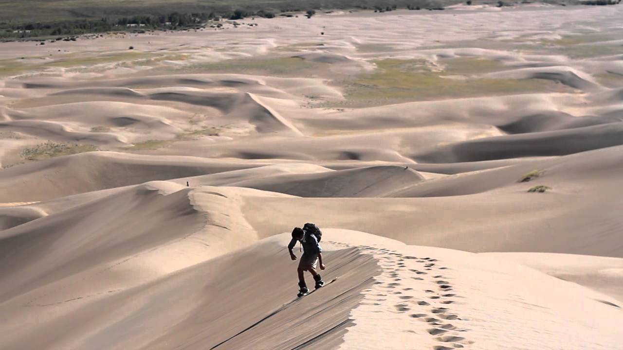 Sandboarding Huge Dunes In Colorado Etp 2 Of 3 Youtube regarding How To Snowboard On Sand Dunes