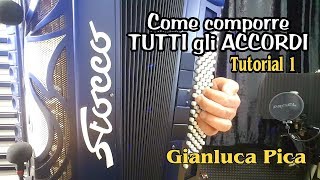 TUTORIAL 1 - Accordi minori settima - Fisarmonica a bassi standard - Gianluca Pica