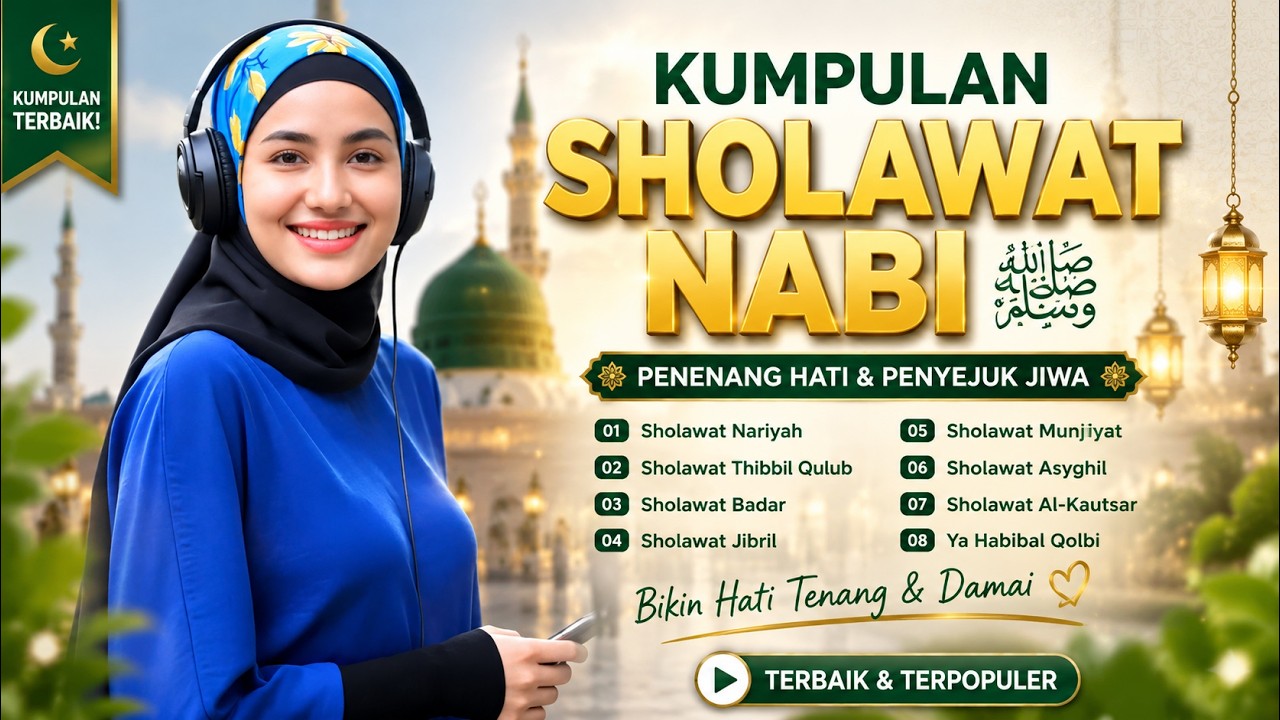 Sholawat Nabi Merdu 2026 Penyejuk Hati & Pikiran | Full Album Sholawat Terbaik
