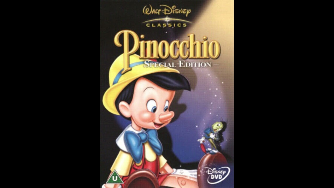 Pinocchio special edition 2003 UK DVD main menu music ￼