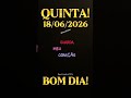 #BOM DIA FELIZ QUINTA FEIRA