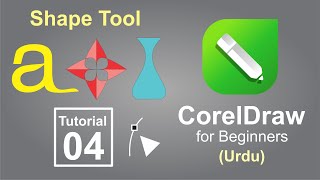 CorelDraw Complete Course | Class 6 | Shape Tool (Urdu Hindi)