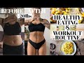 WHAT I EAT IN A DAY & WORK OUT ROUTINE | JAMIE GENEVIEVE