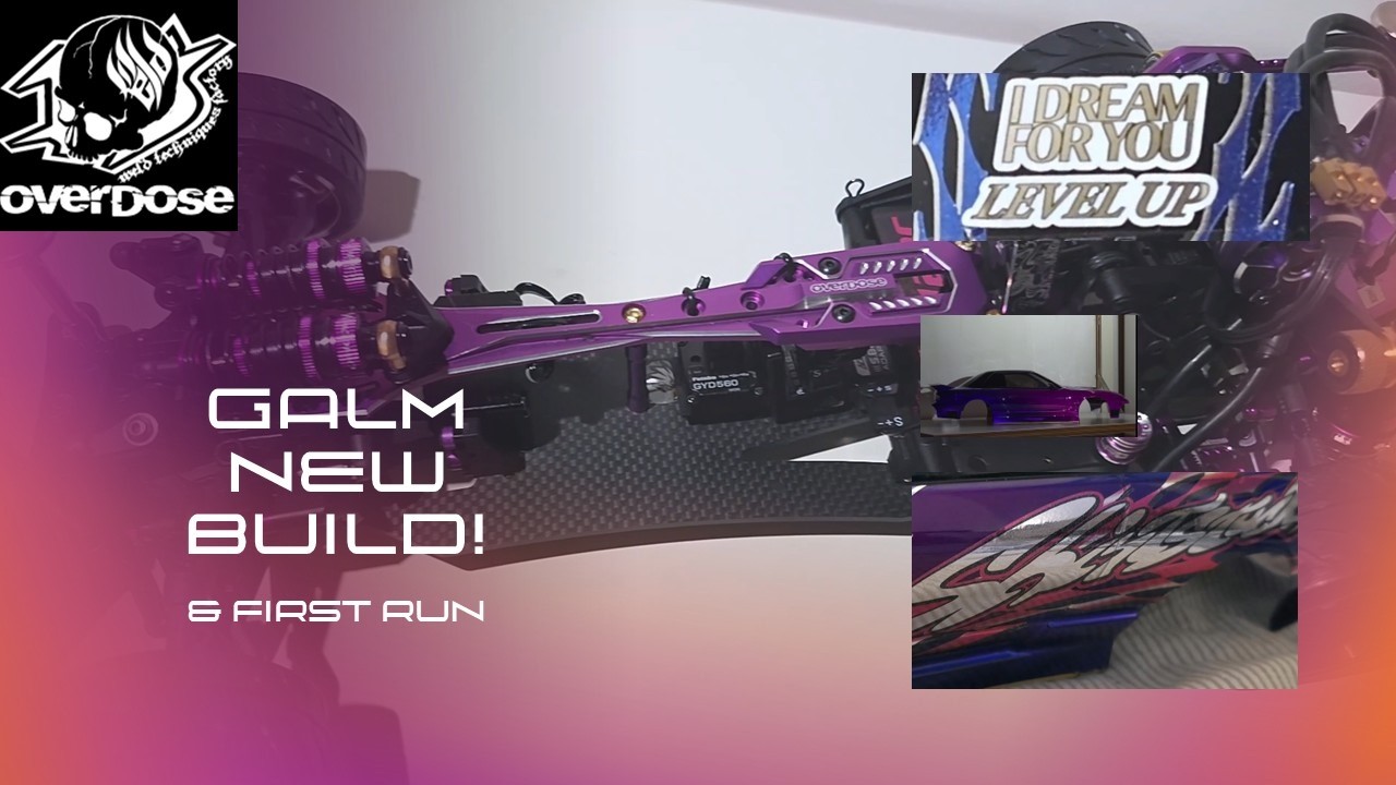 Overdose Galm - Build & First Run | New RC Drift Chassis