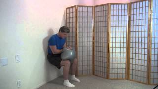 Wall crunches | AbStar AIR
