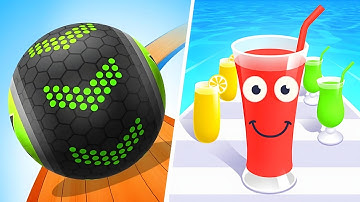 Going Balls | Juice Run - All Level Gameplay Android, iOS - NEW APK UPDATE